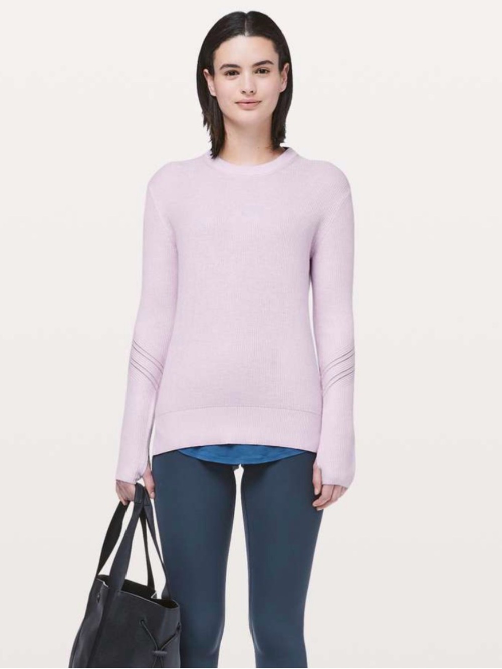 Lululemon Time To Restore Sweater • Sheer Lilac